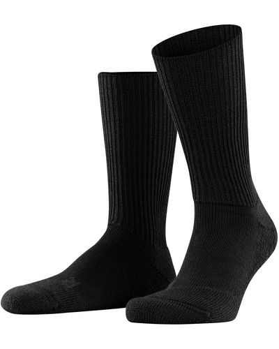 FALKE Walkie Ergo U So Wool Plain 1 Pair Socks - Black