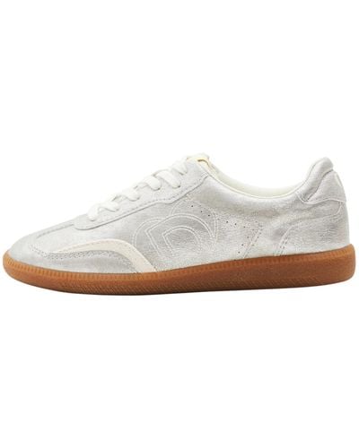 Desigual Shoes 4 Pu Trainers Low - White