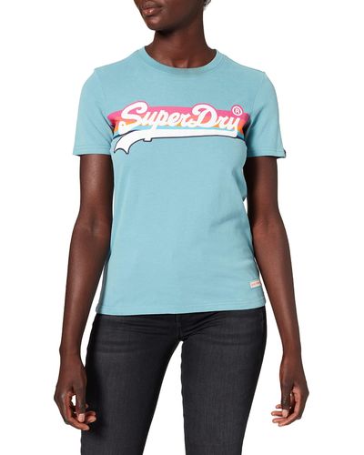Superdry Shirt - Blauw