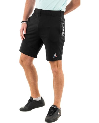 Le Coq Sportif ESS Regular Nr. 1 M Black Klassische Shorts - Schwarz