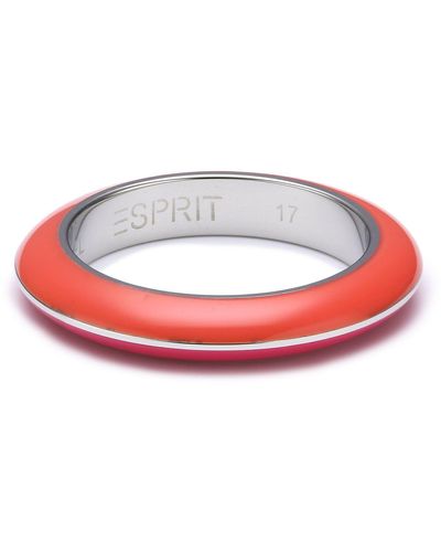 Esprit Steel Ring rosa DE 57 - Rot