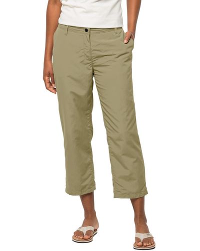 Jack Wolfskin Kalahari 7/8 Trousers W Slacks - Green