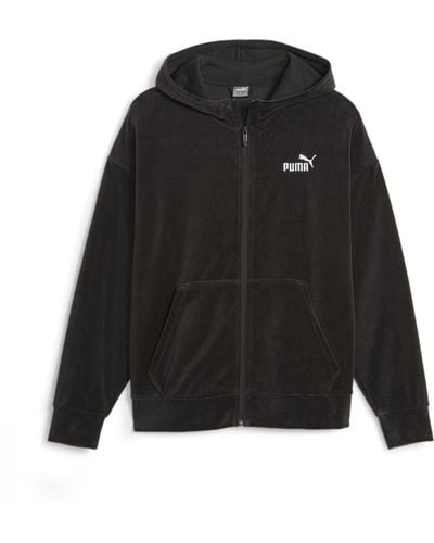 Puma noir cheap velour femme