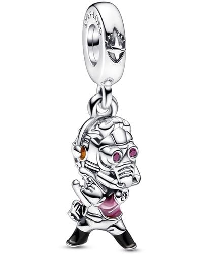PANDORA Marvel Guardians Of The Galaxy Star-lord Dangle Charm - White