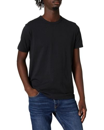 Marc O' Polo 51556 T-Shirt à col Rond Confortable en Coton Bio pour - Noir