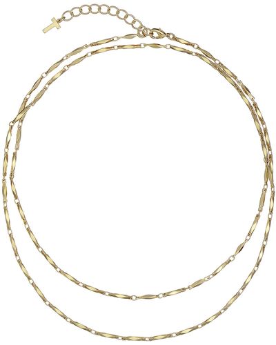 Ted Baker Sparkia Sparkle Chain Wrap Necklace - Metallic