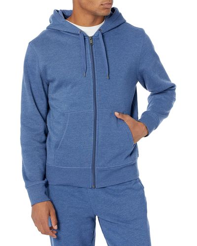Amazon Essentials Full-zip Hooded Fleece Sweatshirt - Blue