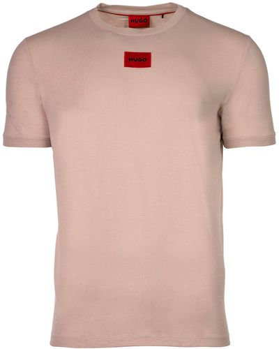 HUGO Diragolino212 T-shirt - Pink