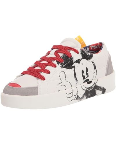 Desigual Shoes_Fancy_Mickey Sneaker - Weiß