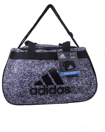 adidas Diablo Small Duffel Gym Sports Bag Kapow Print Black White - Meerkleurig