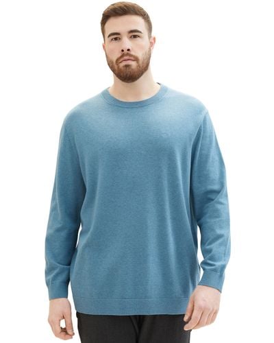Tom Tailor Plussize Pullover - Blau