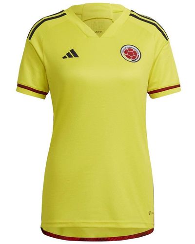 adidas Colombia 22 Home Jersey - Yellow