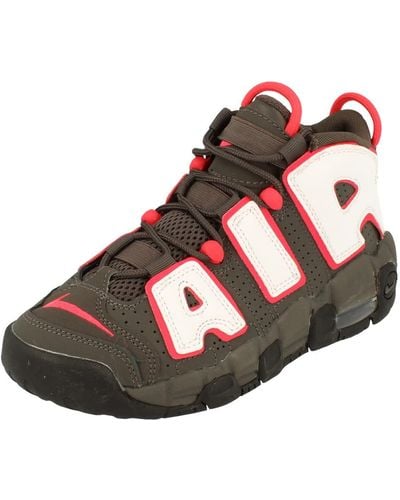 Nike Air More Uptempo Gs Basketball Trainers Dh9719 Trainers Shoes - Black