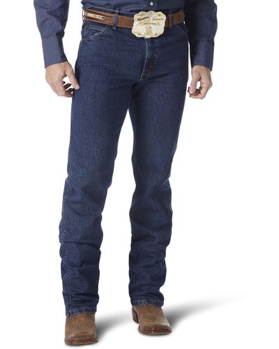 Wrangler Premium Performance Cowboy Cut Regular Jeans - Blau