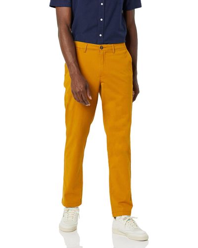 Amazon Essentials Athletic-fit Casual Stretch Chino Trousers - Multicolour