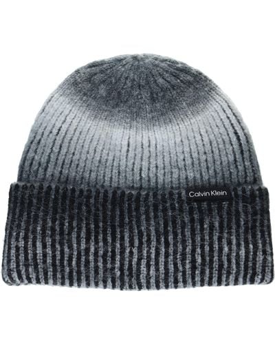Calvin Klein Soft Designer Everyday Essential Beanie Hat - Black