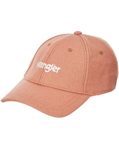 Wrangler Wool Logo Cap - Pink