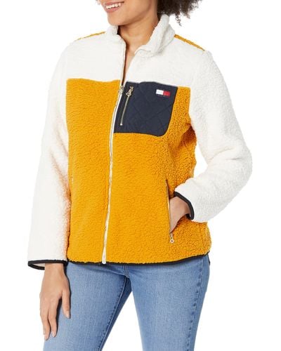Tommy Hilfiger Casual Sportswear Jacket - Orange
