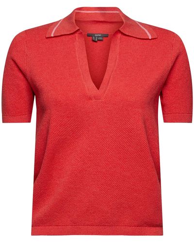 Esprit Collection 052eo1i301 Pullover Jumper - Red