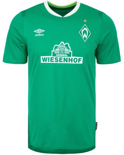 Umbro SV Werder Bremen Heimtrikot 2019/20 - S - Grün