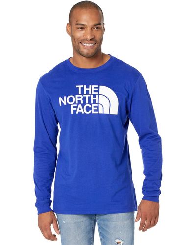 The North Face Half Dome Langarm-T-Shirt - Blau