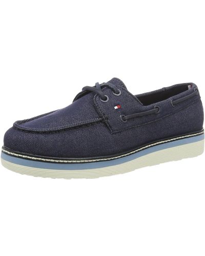 Tommy Hilfiger M1285acy 3d Boat Shoes - Blue