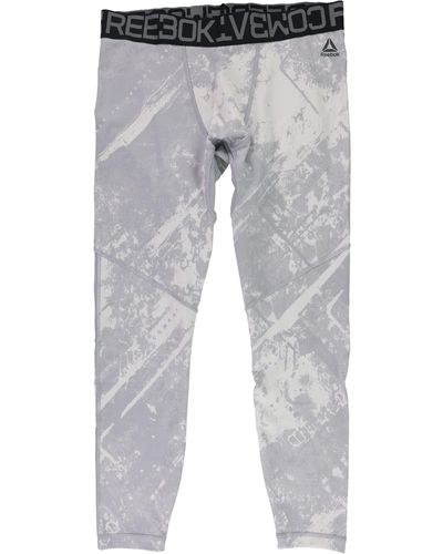 Reebok S Combat Compression Athletic Trousers - Grey