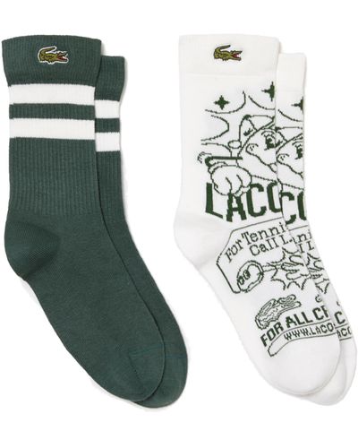 Chaussettes Lacoste pour homme | Réductions en ligne jusqu'à 40 % | Lyst