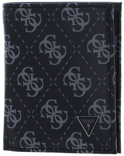 Guess Mito Small Billfold Wallet with Coinpocket Dark Black - Noir