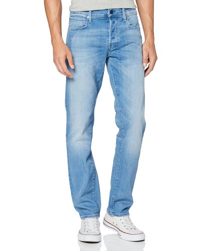 G-Star RAW 3301 Regular Straight Jeans Vaqueros - Azul