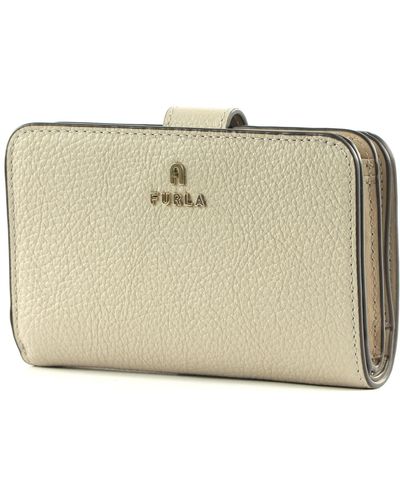 Furla Camelia Compact Wallet with Zip M Fullmoon - Mettallic