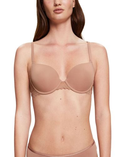 Esprit Everyday Lace Rc Sexy Pad T-shirt Bra - Natural