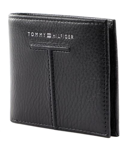 Tommy Hilfiger TH Central Mini CC Wallet Black - Noir