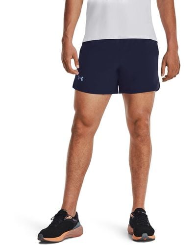 Under Armour Launch Stretch Woven 5-inch Shorts - Blue