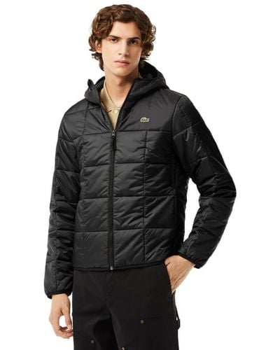 Lacoste BH1666 ärmellose Jacke - Schwarz