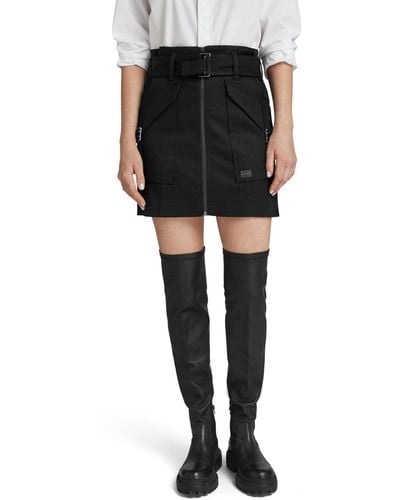 G-Star RAW Mini Cargo Skirt - Black