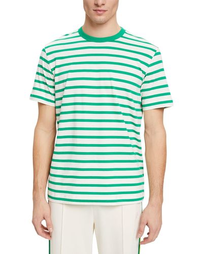 Esprit Collection 023eo2k306 T-shirt - Groen