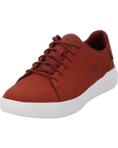 Timberland Low Lace Up Sneakers Voor - Rood