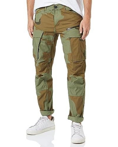 G-Star RAW Rovic Zip 3d Regular Tapered Jeans Voor - Groen