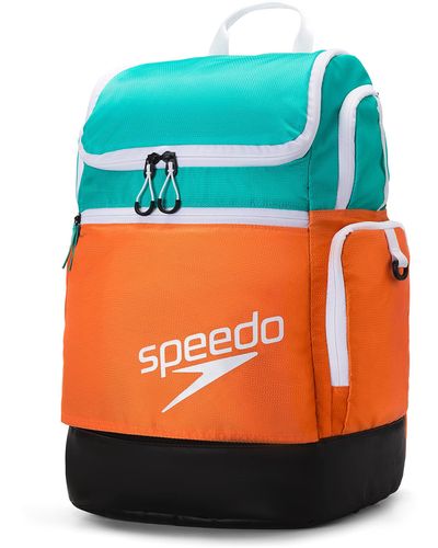 Speedo 's Large Teamster Backpack 35-liter - Orange