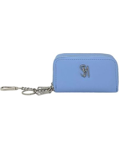 Steve Madden 's Bmartaa Clip On Wallet With Keyring - Blue