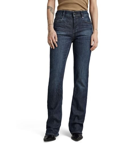 G-Star RAW Jeans Noxer Bootcut Para Mujer - Azul