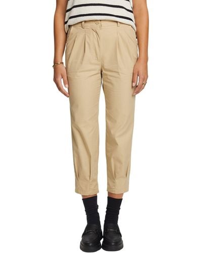 Esprit 083ee1b348 Trousers - Natural