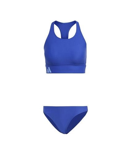 adidas , Brd Bikini, Bikini, Halbuklimische Blauw/blauwe Fusion, 50, Donna