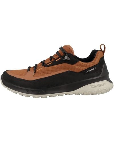 Ecco Ultra Terrain Waterproof Low Hiking Shoe - Black