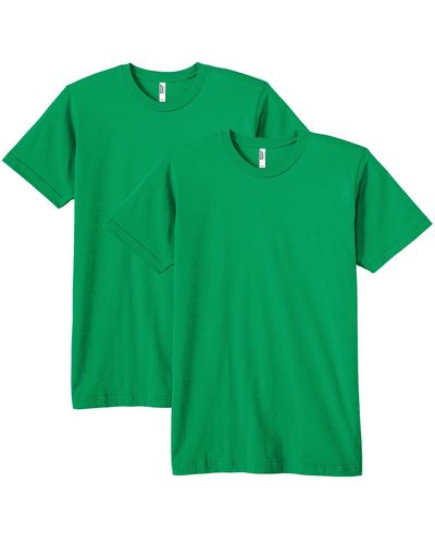 American Apparel Fine Jersey T-shirt - Green