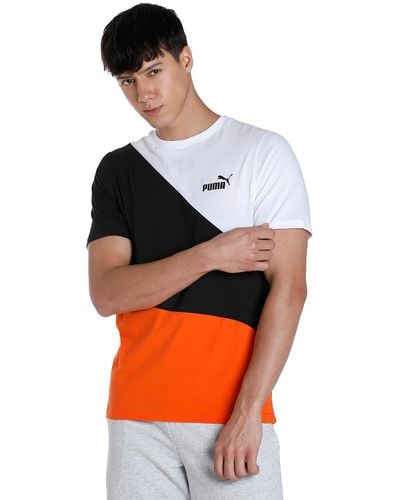 PUMA S64101844 T-Shirt - Arancione
