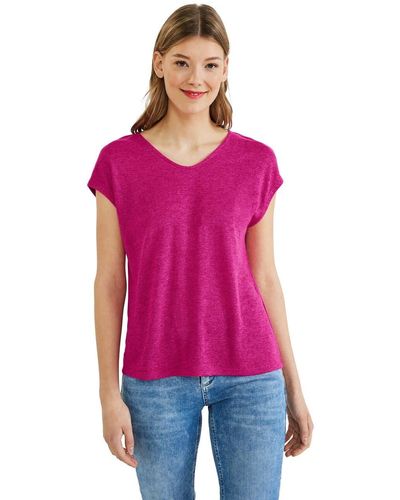 Street One A319212 Sommershirt - Lila