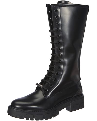 HUGO Axel Mid Boot-a Ankle - Black