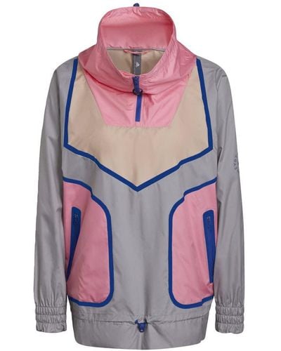 adidas By Stella Mccartney Sportswear Half Zip Jacket - Pink